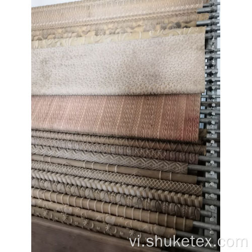 Flannel Shining Jacquard thiết kế plait Dệt vải